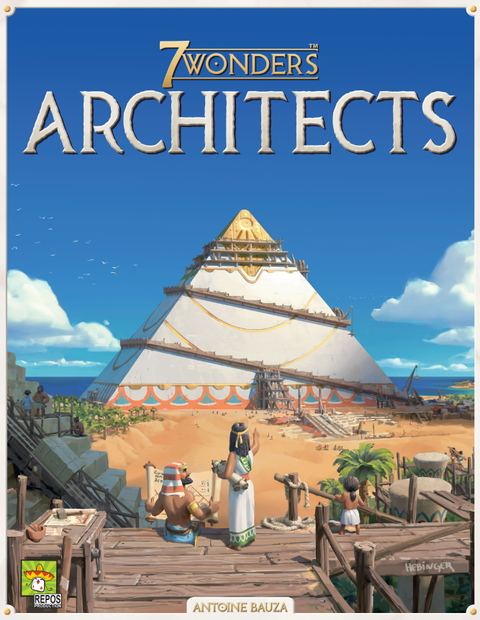 7 Wonders: Architects board game box front