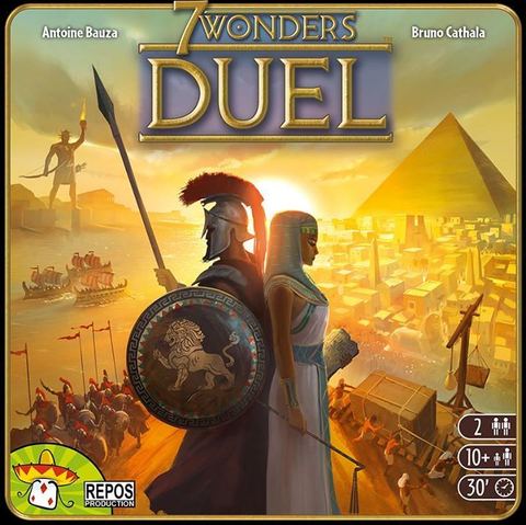 7 Wonders Duel board game box front