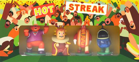 Hot Streak board game box front